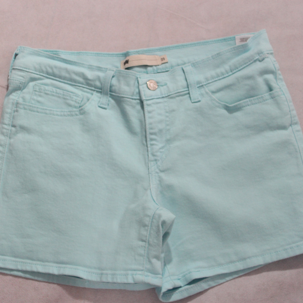 Aqua Denim 4.5 inch Shorts